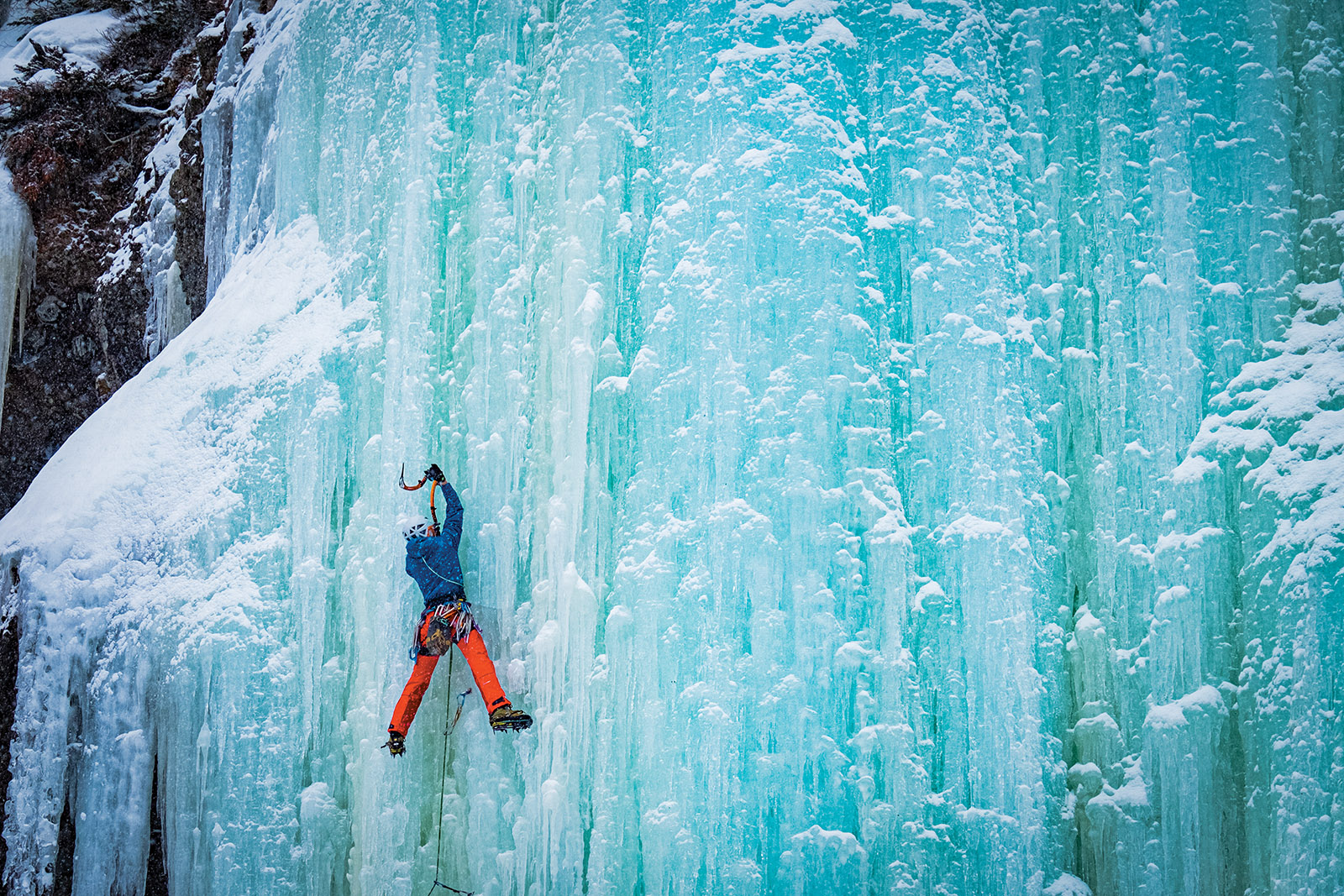 Can you ice climb a waterfall